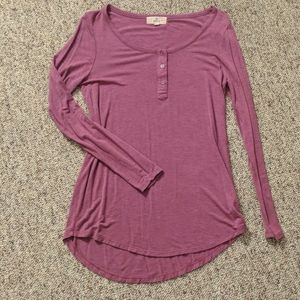 Long sleeve rose shirt